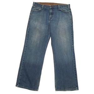 Levi’s Vintage Straight Jeans Mens 36WX30L Casual Denim Medium Wash Straight Leg